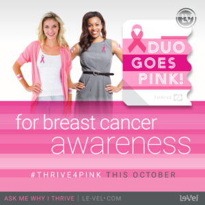 Le-Vel Thrive Duo Goes Pink
